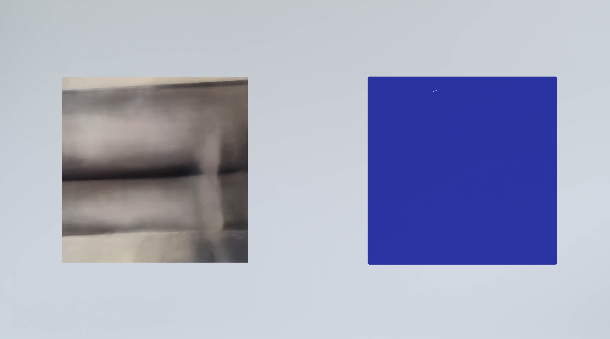 大理石 Marble，張儀君 Luna Cheong，霧視系列 Life Out of Focus Series，鋁板・油畫顏料・有機玻璃 · 2018